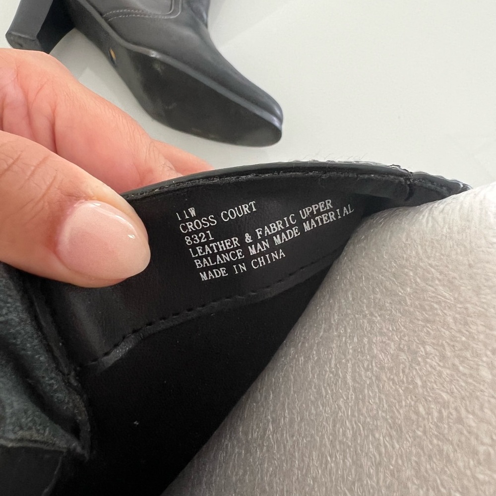 Black boots 11W